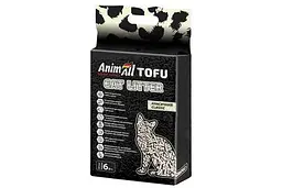 Наповнювач для котячого туалету AnimAll Тофу Classic Соєвий комкуючий 2.6 кг (6 л)