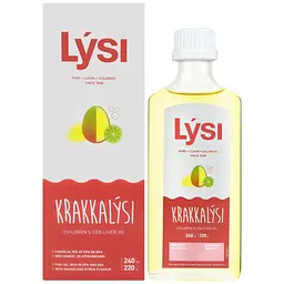 Набір: Омега-3 Lysi Kids з печінки тріски та тунця з вітамінами A, D, E + DHA-формула зі смаком лимона та манго 240 мл + Омега-3 для дітей Lysi з вітаміном D3 жувальні капсули з фруктовим смаком №60 - мініатюра 3