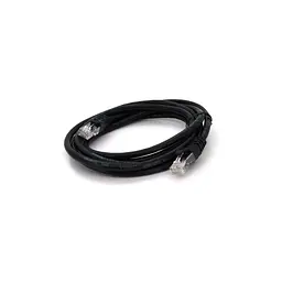 Патч-корд Ritar UTP, Cat.6, RJ45, CU, 1м black (PCR-CU6/1Bk)