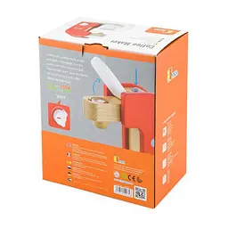 Ігровий набір Viga Toys кавоварка з дерева (50234FSC) - мініатюра 4