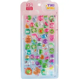 Набір 3D-наліпок Tiki Wiki Crystal Тікі котики в саду (25ESE009-10)
