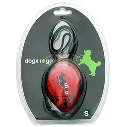 Flamingo Dogx2GO Belt Glassy S повідок рулетка для собак до 12кг світловідбиваюча стрічка 2м (SP513282)