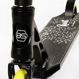 Самокат трюковий Best Scooter 55х85 см Чорно-жовтий 000231345 - мініатюра 2