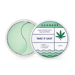 Подарунковий набір Mermade Balance Your Skin: гель для вмивання обличчя Wait Clean Up Step Up 50 мл + тонік-міст для обличчя Balance 150 мл + тонізуючі гідрогелеві патчі під очі Take it easy 60 шт. + заспокійлива сироватка для обличчя Take it EEEasy 30 мл - мініатюра 6