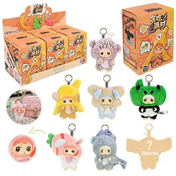 Колекційна м'яка іграшка-брелок Pop Toy у форматі blind box (MLT-S11) в асортименті