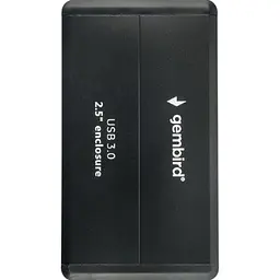 Зовнішня кишеня Gembird 2.5` USB 3.0 Black (EE2-U3S-2) [124678] - мініатюра 2