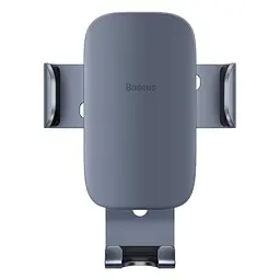 Автотримач Baseus Metal Age Gravity Car Mount Air Outlet Version темно-сірий SUJS000013 - мініатюра 3