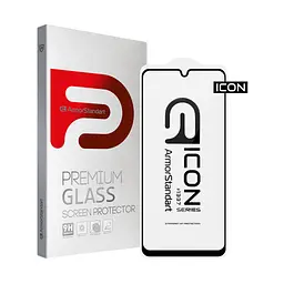 Скло захисне Armorstandart Icon Samsung A22 4G Black (ARM59305)