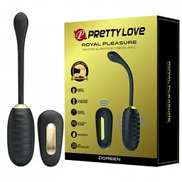 Віброяйце Pretty Love Royal Pleasure Doreen Black