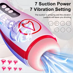 Автоматичний мастурбатор Masturbation Cup, 7 Suction Power, 7 Vibration Setting Boss Series 63-00069 103639 - мініатюра 3