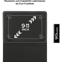 Чохол до планшета Armorstandart Silicone Hooks 10 Black (ARM59078) - мініатюра 4