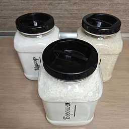 Набір пластикових контейнерів для сипучих на 3 літри 3 шт. (Kit-03-3-litry) - мініатюра 5