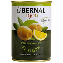 Оливки Bernal фаршировані пастою з лимона 292 г