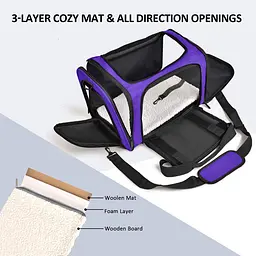 Сумка-переноска для домашніх тварин Bestopet (Люпосанчик) Portable Travel Bag - мініатюра 5