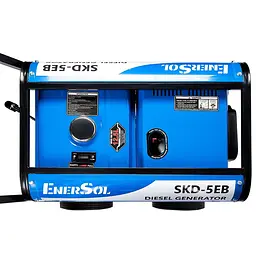 Генератор дизельний EnerSol Kit Energy 5.0 кВт SKD-5EB - мініатюра 7