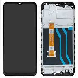 Дисплей для Realme 5; Samsung, чорний, з рамкою, .