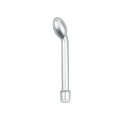 Вібратор Lovetoy G Spot vibrator Silver для точки G, 21х3.5 см
