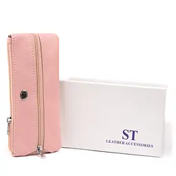 Жіночий шкіряний гаманець-ключниця ST Leather 15,5х7х0,5 см acs0015805 - мініатюра 4