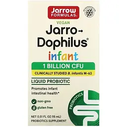 Пробіотик для немовлят Jarrow Formulas Jarro-Dophilus 15 мл - мініатюра 2