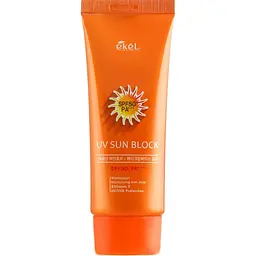 Сонцезахисний крем  + основа під макіяж Ekel SPF 50/PA+++ 70 мл - мініатюра 2