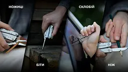 Міні мультитул Roxon (M3) сірий, Сріблястий - мініатюра 5