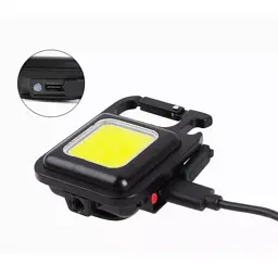 Ліхтар-брелок XoKo Mini COB 500 лм, Black (XK-Mini COB) - мініатюра 2