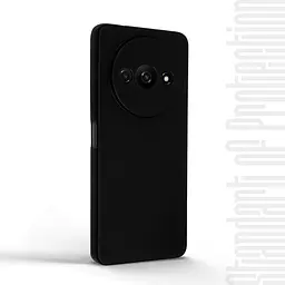 Чехол-накладка для смартфона Xiaomi Redmi A3/A3x Poco C61 4G, противоударный, силиконовый, термополиуретановый (ТПУ), с защитой камеры и корпуса, черный, защита всего корпуса, ArmorStandart (ARM74444) - мініатюра 2