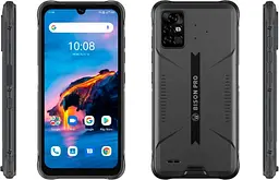 Захищений смартфон Umidigi Bison Pro 4/128GB АКБ 5 000мАг Black - мініатюра 2