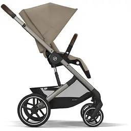 Коляска Cybex Balios S Lux TPE Almond Beige з бампером (524001211) - мініатюра 3