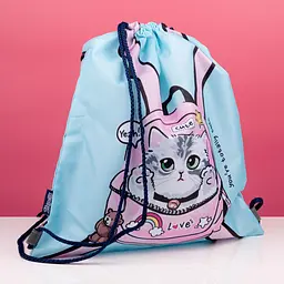 Сумка для взуття 1 Вересня SB-10 My Little Pet блакитна (533480) - мініатюра 3