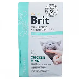 Сухий корм Brit GF Veterinary Diets Cat Struvite 2 кг лікувальний для кішок (курка) - мініатюра 3