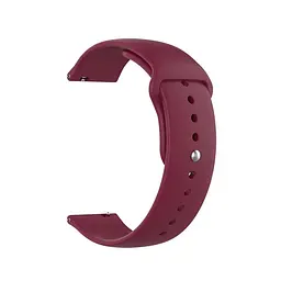 Ремінець ArmorStandart Silicone Watch Strap 22mm Marsala (ARM80665)