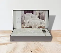 Покривало з наволочками Diana Cream 240 x 260 см Gardines pbe0051072 - мініатюра 5