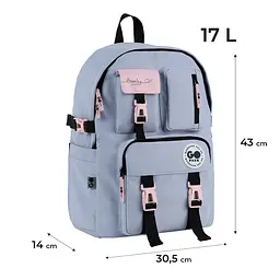 Рюкзак GoPack Education Teens 2500L сірий Сірий (GO26-2500L-1) - мініатюра 2