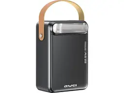 Зовнішній акумулятор (Power Bank) Awei P102K 80000mAh 22.5W Black