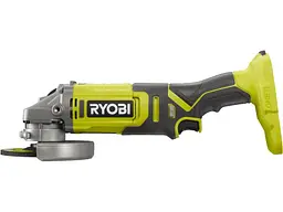 Болгарка (кутова шліфувальна) Ryobi ONE+ RAG18125-0 (5133005403) - мініатюра 2