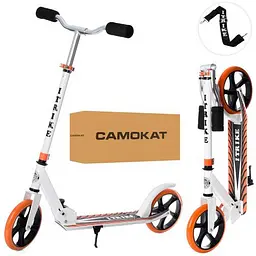 Самокат дитячий iTrike SR2-010-10-W-OR складний
