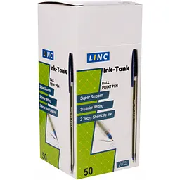 Ручка кулькова Linc Ink Tank 0,6 мм червона (412218) - мініатюра 3