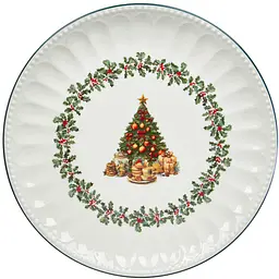 Набір тарілок Lefard Santa's Gift 28 см 2 шт. (989-002) - мініатюра 2