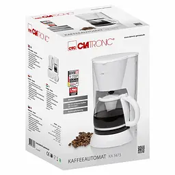 Кавоварка Clatronic KA 3473 White - мініатюра 4