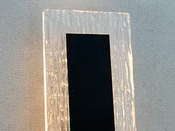 Настінний LED бра-планка Romin 28 Вт чорний скло - мініатюра 4