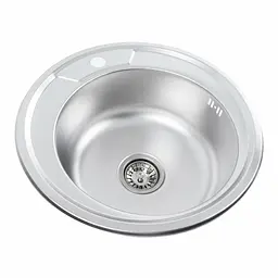 Кухонна мийка з нержавіючої сталі Valeso декор 490 (0,8/180 мм), Decor