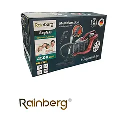 Пилосос ручний Rainberg RB-2320 пилосос з колбою Червоний 4500 Вт - мініатюра 4