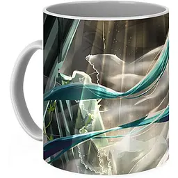 Кухоль GeekLand Вокалоїди Vocaloid Хацуне Міку Hatsune Miku VC 02.01 330 мл різнобарвний - мініатюра 2