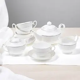 Чайний сервіз на 4 особи 11 предметів Силен NP100SETTEA - мініатюра 2