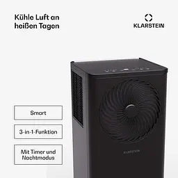 Кондиціонер мобільний Klarstein Aero Ring (10046098) - мініатюра 3