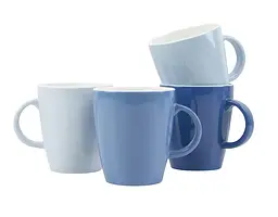 Набір чашок Gimex Mug Colour 4 Pieces 4 Person Sky (6910141) (DAS302009)