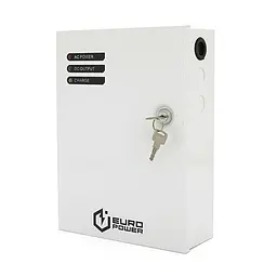 Джерело безперебійного живлення (ДБЖ) 12V/5A EuroPower EP-UPS-1205(M), під акб GEL/AGM - 12V/7A, струм заряду - 13,8V/0.65A, метал, 265х195х75 mm - мініатюра 2