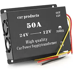 Перетворювач авто інвертор Voltronic DC/DC 24v-12v 50A GS-D50A