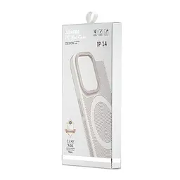 Чохол Perfomed with MagSafe Protected Camera iPhone 14 White - мініатюра 2